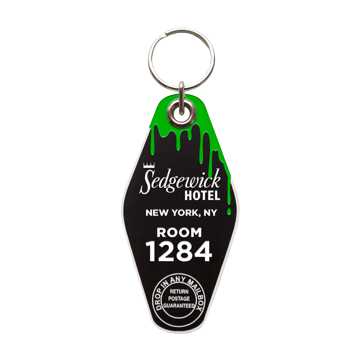Ghostbusters Sedgewick Hotel Keychain – Trick Or Treat Studios