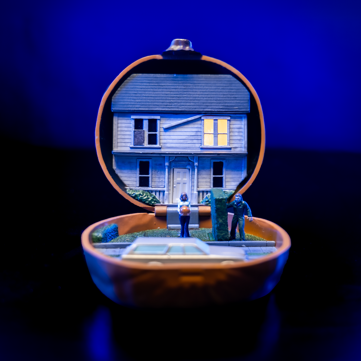 PRE-ORDER* Halloween (1978) - Myers House Pumpkin Micro Maniacs