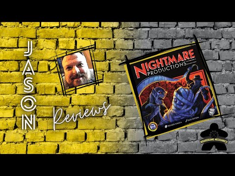 YouTube video - The boardgame mechanics review Nightmare productions 