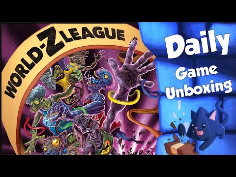 YouTube video - World Z league -  daily game unboxing.
