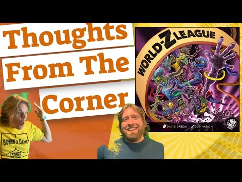 YouTube video - World-Z league - Thoughts from the corner review