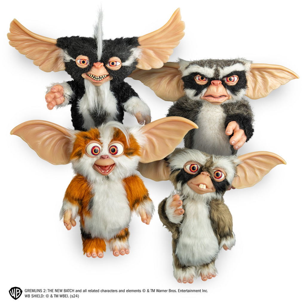 Four Gremlins on a white background
