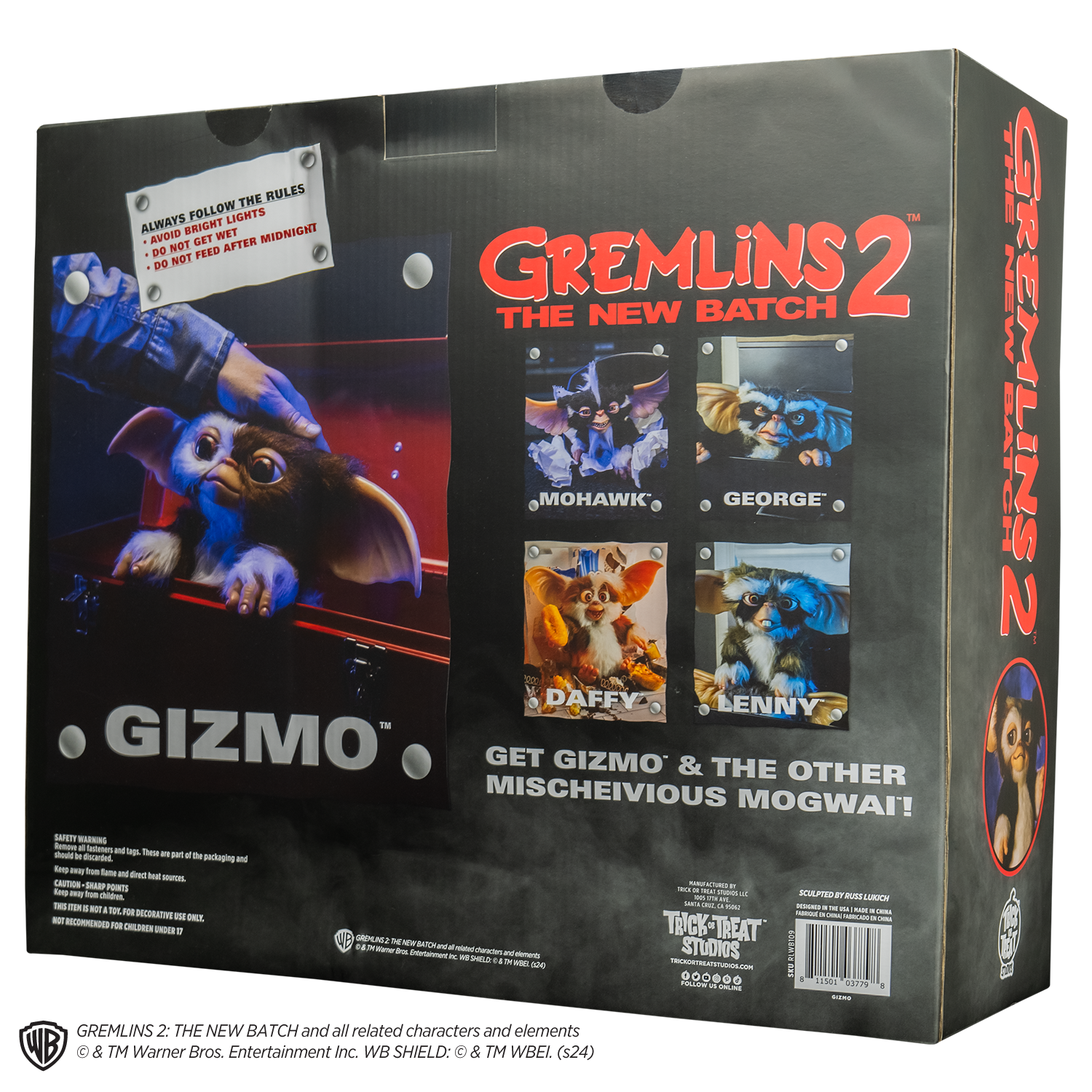 BACK-ORDER* Gremlins 2: The New Batch - Gizmo Mogwai Prop – Trick BACK-ORDER* Gremlins 2: The New Batch - Gizmo Mogwai Prop – Trick