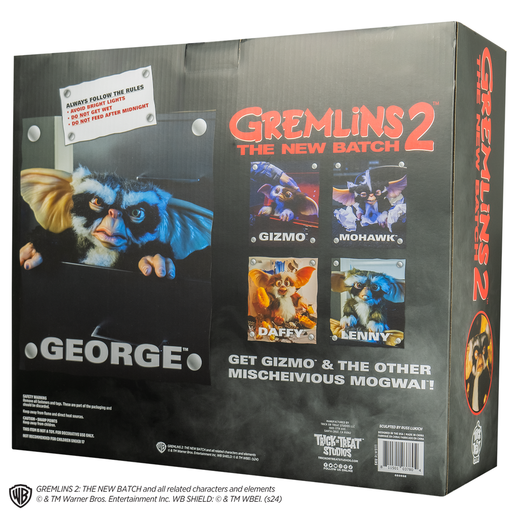 Gremlin Back Gremlins 2: The New Batch - George Mogwai Prop – Trick Or Treat Studios