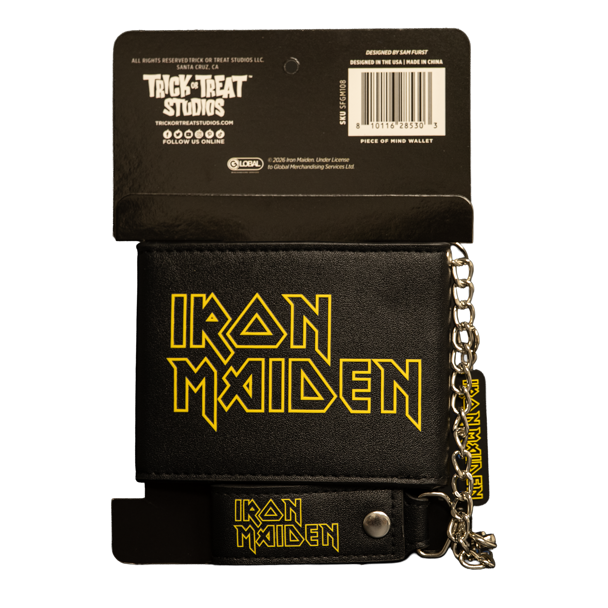 PRE-ORDER* Iron Maiden - Piece of Mind Wallet – Trick Or Treat Studios