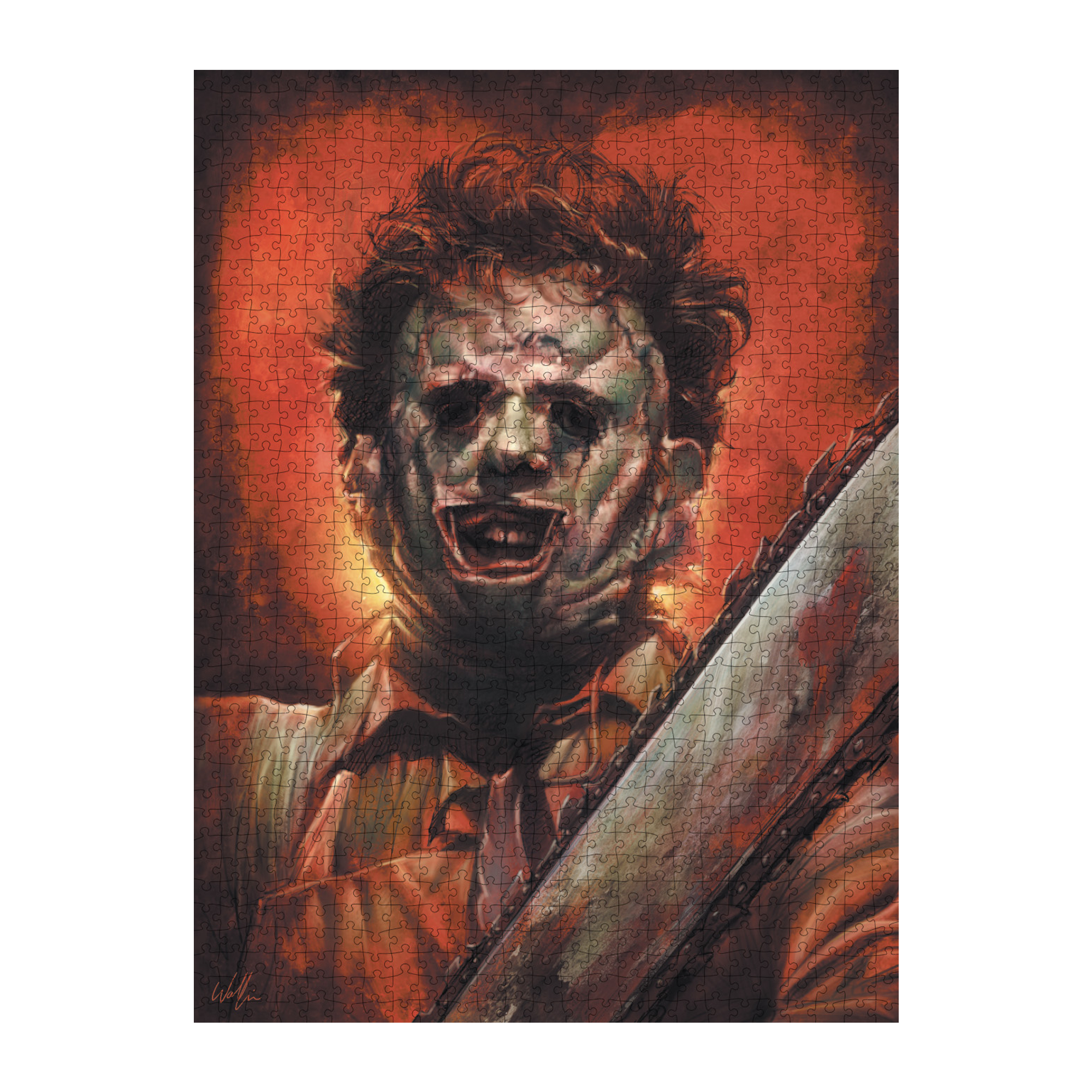 The Texas Chainsaw Massacre (1974) - Leatherface Jigsaw Puzzle The Texas Chainsaw Massacre (1974) - Leatherface Jigsaw Puzzle