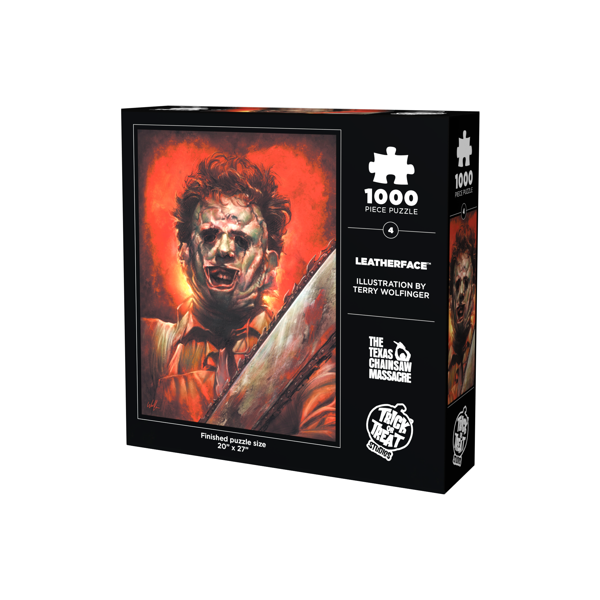 The Texas Chainsaw Massacre (1974) - Leatherface Jigsaw Puzzle The Texas Chainsaw Massacre (1974) - Leatherface Jigsaw Puzzle