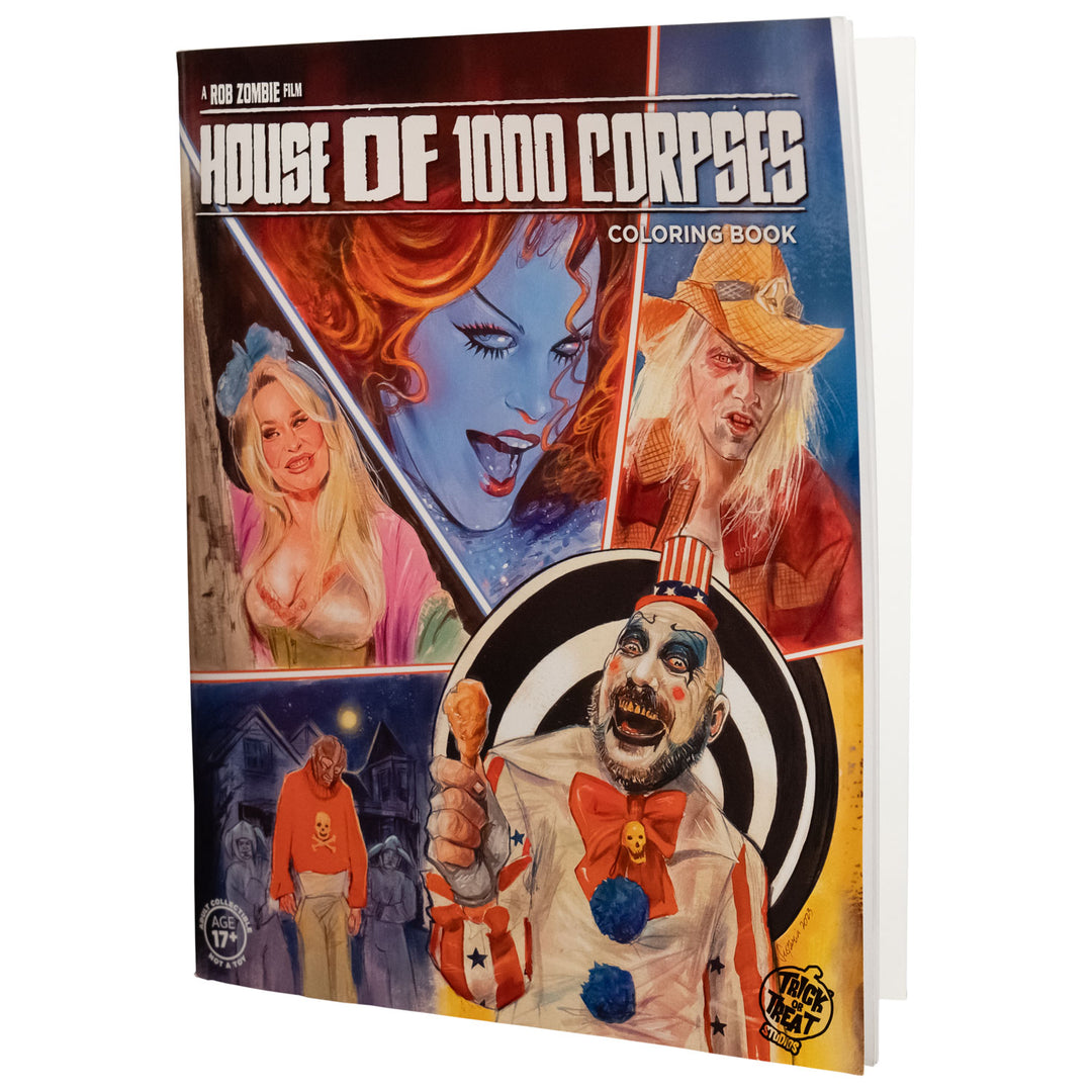 House of 1000 Corpses Coloring Book – Trick Or Treat Studios
