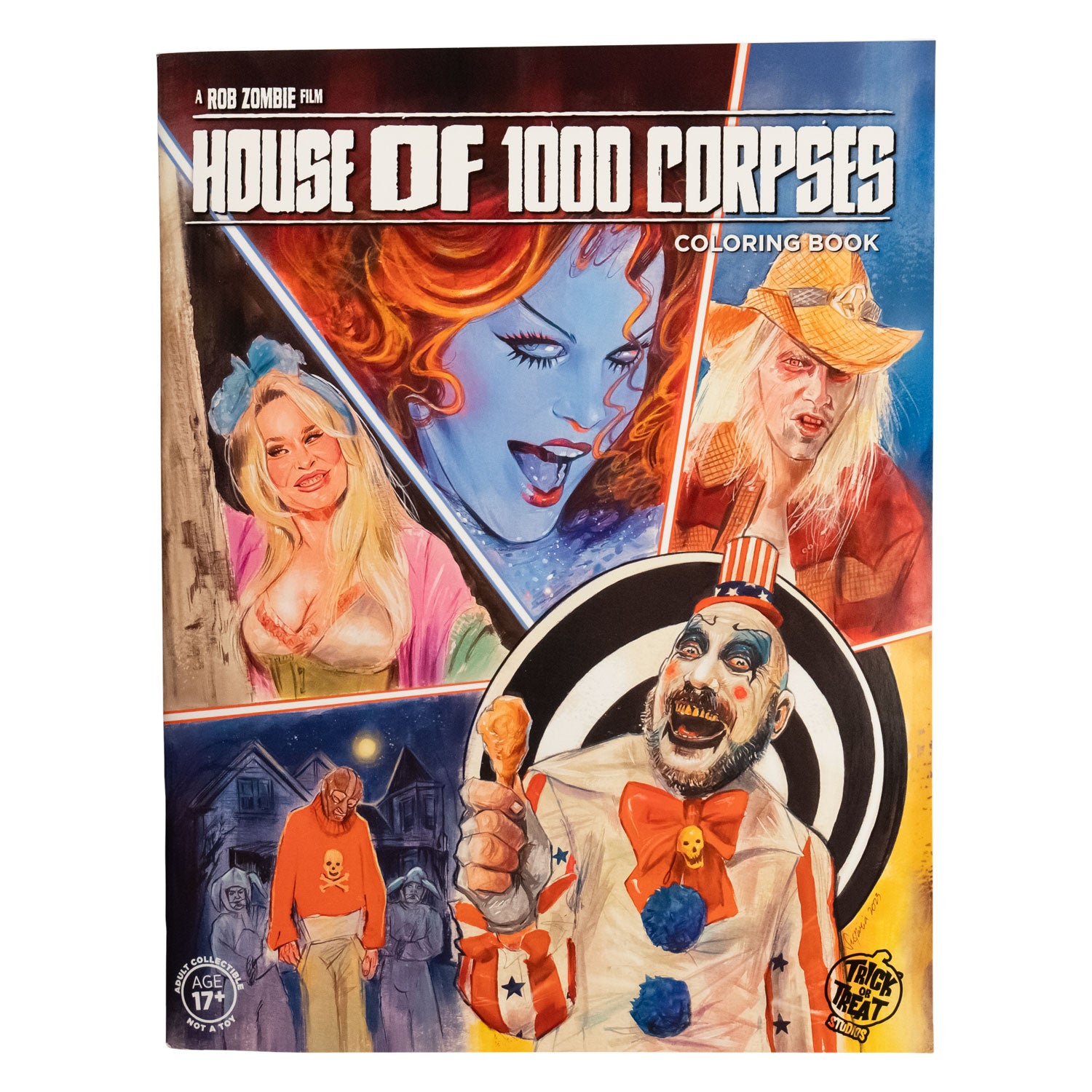 House of 1000 Corpses Coloring Book – Trick Or Treat Studios