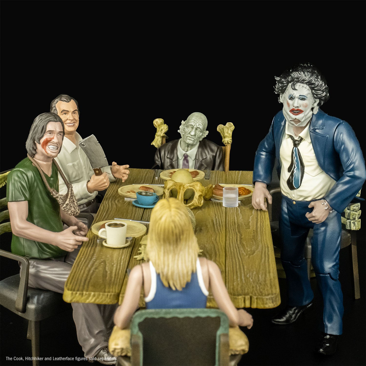 The Texas Chainsaw Massacre (1974) - Dinner Scene Playset – Trick
