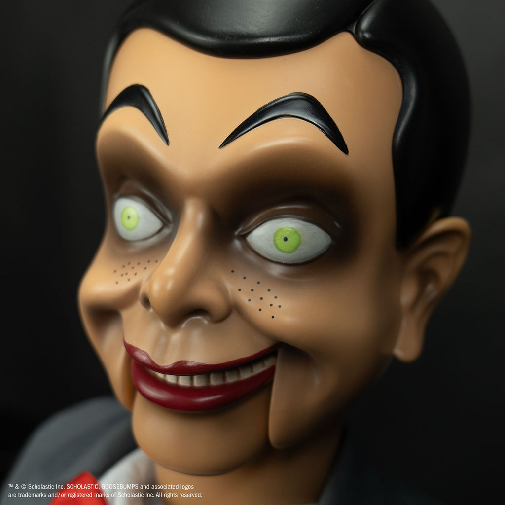 Slappy Shusing Goosebumps - Slappy Dummy Prop – Trick Or Treat Studios
