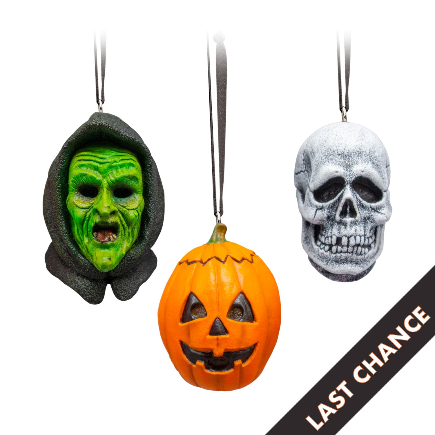 Holiday Horrors - Halloween III: Season of the Witch - Silver Shamrock Ornament  3 Pack