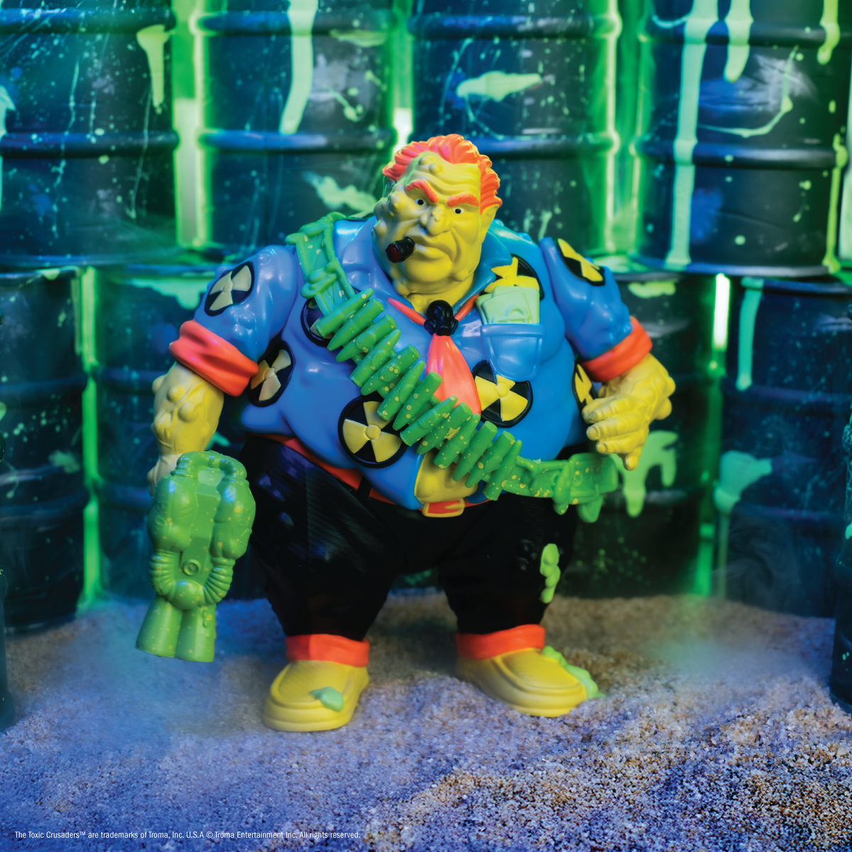 ACTION FIGURE - Toxic Crusader - 5in Figure – Trick Or Treat Studios