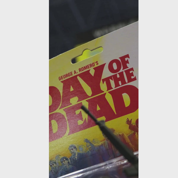 Video showcasing each of the Day of the Dead 5-inch action figures and accessories.