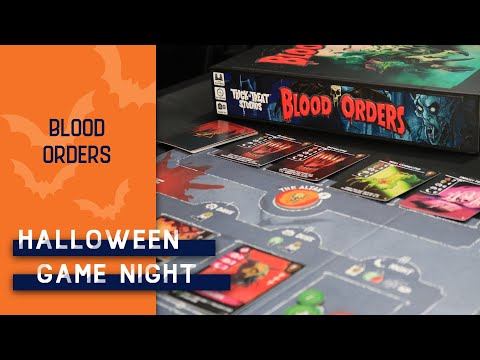 YouTube video - watch it played - Blood Orders from Trick or Treat Studios Games (halloween game night)
