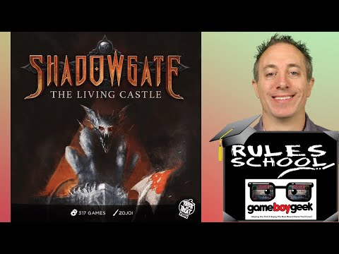 YouTube video- How to play Shadowgate: The living castle rules school