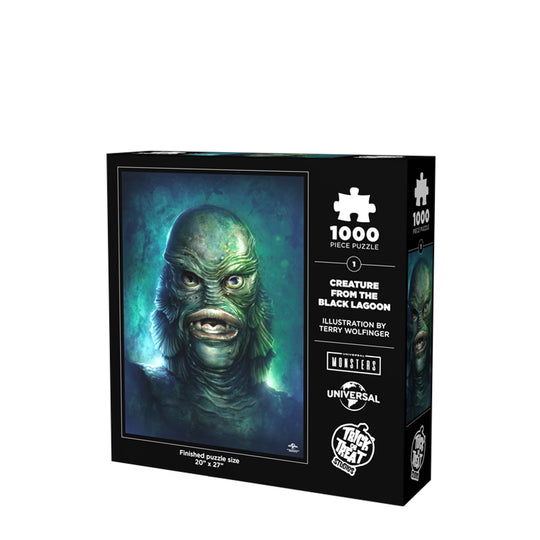 Creature from the Black Lagoon jigsaw puzzle – Trick Or Treat Studios