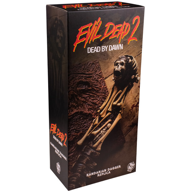 Packaging for Kandarian Dagger front side.