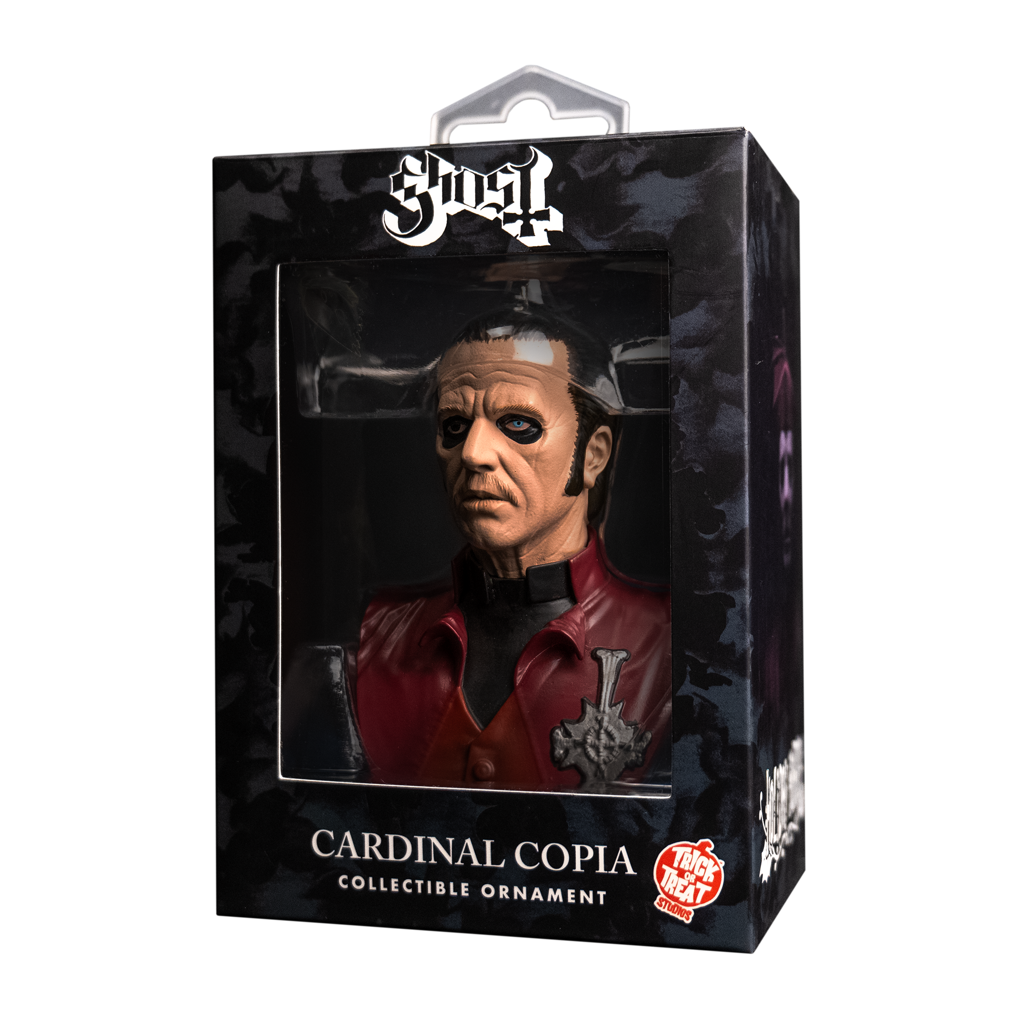 ORNAMENT - GHOST - CARDINAL COPIA – Trick Or Treat Studios