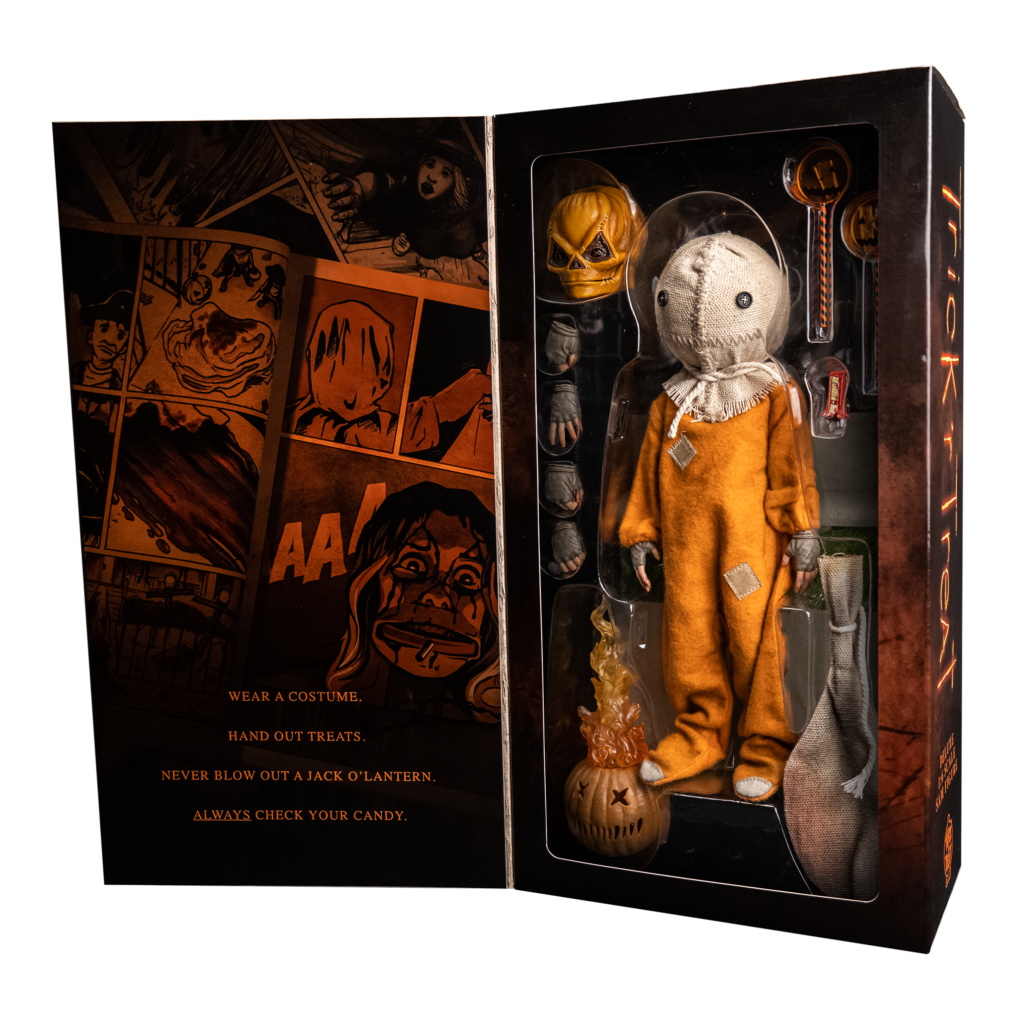 TRICK R TREAT - SAM DELUXE 1:6 SCALE FIGURE – Trick Or Treat Studios TRICK R TREAT - SAM DELUXE 1:6 SCALE FIGURE – Trick Or Treat Studios