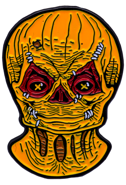 Trick r Treat Sam Unmasked - Enamel Pin – Trick Or Treat Studios